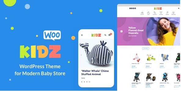 KIDZ v5.7.1 –婴儿用品店和儿童商店WordPress WooCommerce主题插图