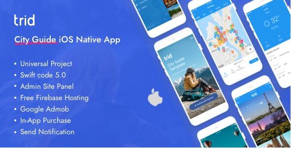 Trid v1.3.1 – 城市旅行指南iOS应用程序插图