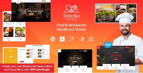 Deliciko v2.0.2 –餐厅WordPress主题插图