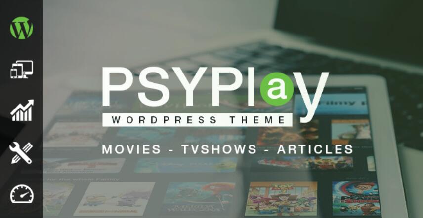 PsyPlay v1.2.5破解版 - WordPress影视主题插图