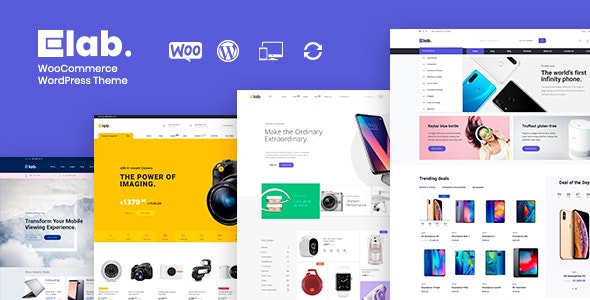 eLab v1.2.4破解版 - WordPress电子商务主题插图