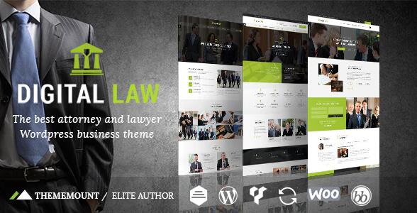 Digital Law v12.5破解版 - WordPress法律顾问主题插图