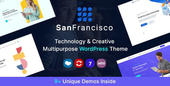 San Francisco v1.16破解版 – WordPress企业主题插图