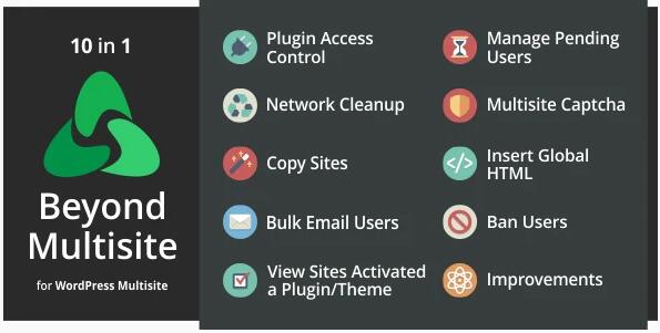 Beyond Multisite v1.14.1破解版 – WordPress网络管理员实用程序插件插图
