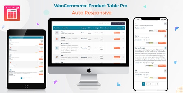 Woo Product Table Pro v9.1.0破解版–WooCommerce产品表插件插图