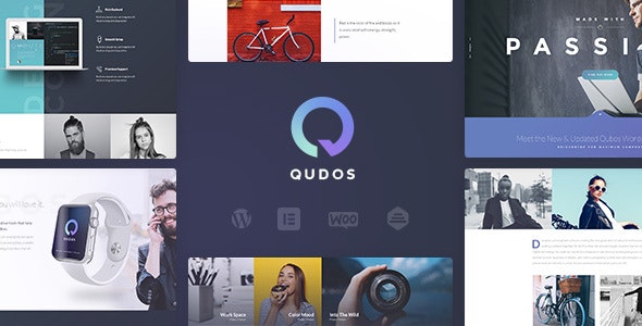 Qudos v1.5.0破解版–WordPress投资组合和代理主题插图