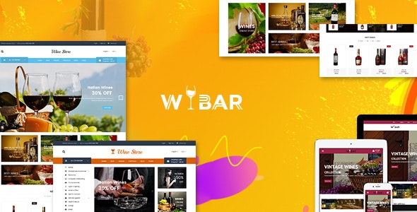 Wibar V2.0破解版–WordPress美食主题插图