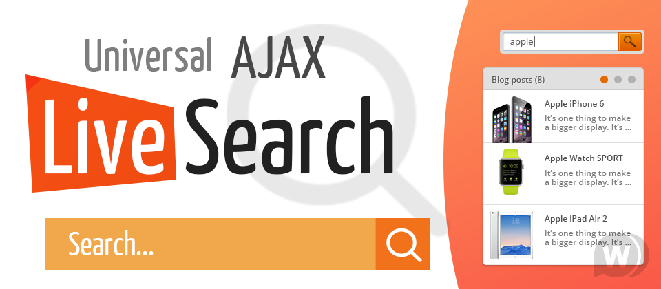 Universal AJAX Live Search v5.4.7破解版 - Joomla实时搜索插件插图