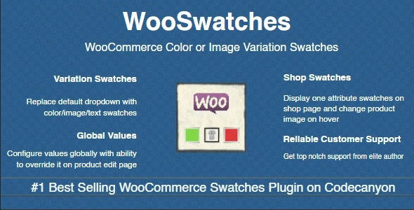 WooSwatches v4.0.0 – Woocommerce颜色或图像变化色板插图