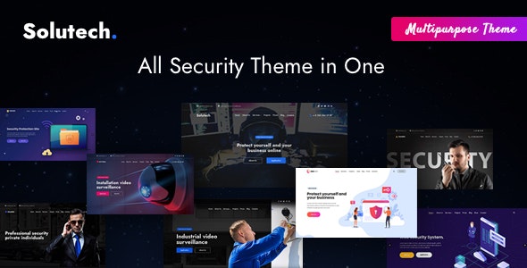 Solutech v1.4.1破解版 - WordPress信息安全主题插图