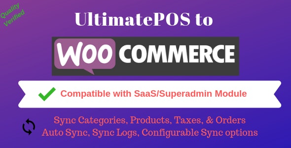 UltimatePOS to WooCommerce Addon v2.7 - WooCommerce产品同步插件插图