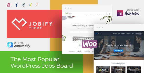 Jobify v4.1.2 – WordPress招聘主题插图