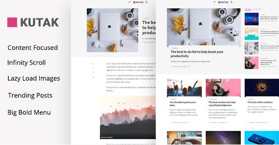 Kutak v2.2- WordPress杂志主题