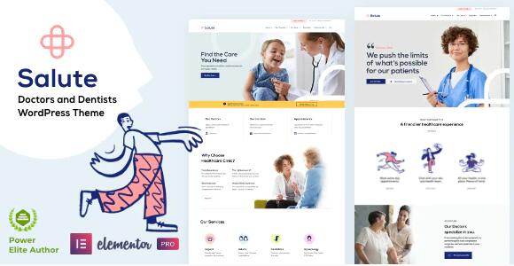 Salute Medical v3.6破解版 - WordPress医院诊所主题