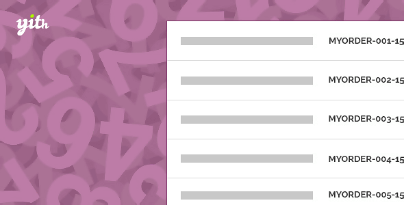 YITH WooCommerce Sequential Order Number v1.33.0破解版