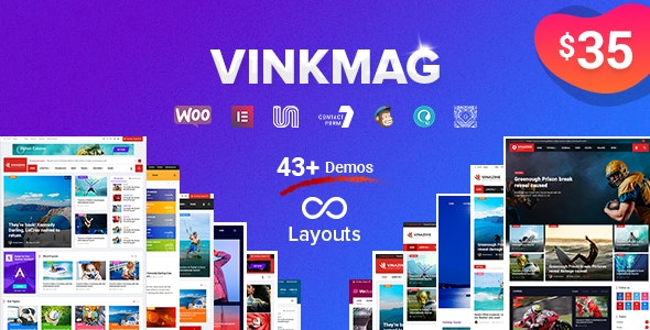 Vinkmag v4.7 – WordPress新闻杂志主题