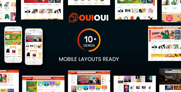 OuiOui v1.3.3 – WooCommerce多供应商MarketPlace Elementor 主题插图