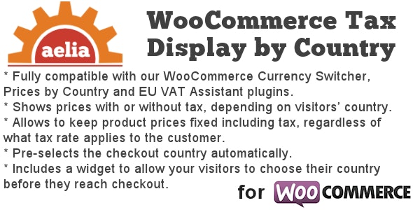 Tax Display by Country for WooCommerce v1.16.02插图