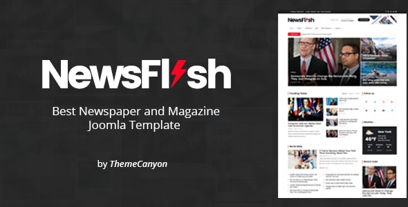 NewsFlash v2.4 - Joomla新闻模板插图