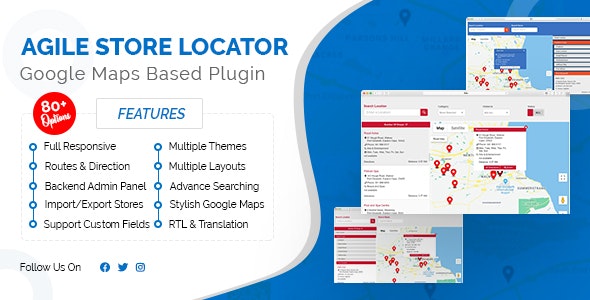 Store Locator (Google Maps) v4.10.11（已汉化） - WordPress Google地图店铺定位插件插图