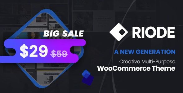 Riode v1.6.13 - WooCommerce多功能主题插图