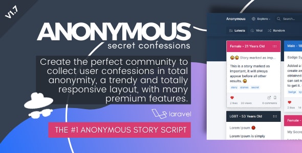 Anonymous v1.7 – Secret Confessions插图