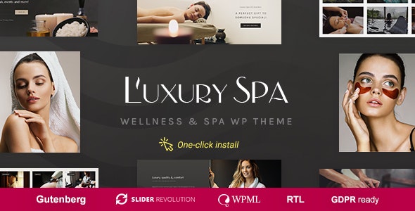 Luxury Spa v1.1.9 –美容与健康主题插图