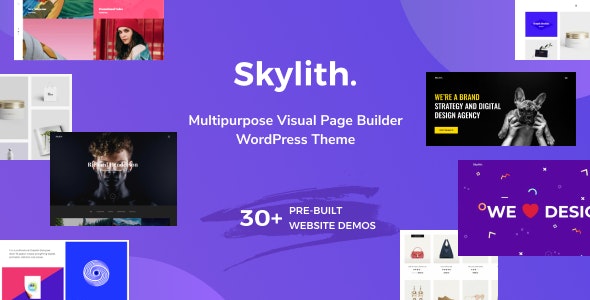 Skylith v1.3.6 – WordPress多用途古登堡主题插图