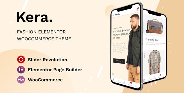 Kera v1.2.3 – Fashion Elementor WooCommerce主题插图