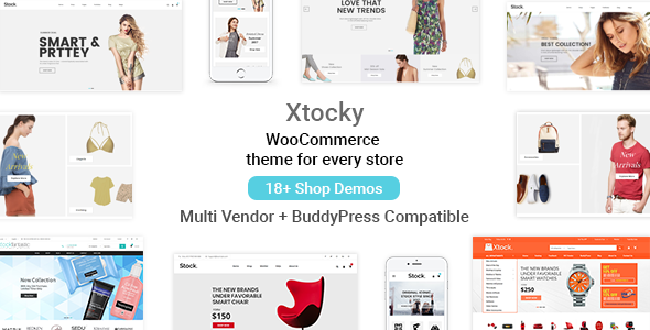 Xtocky v2.6.1 – WooCommerce响应主题插图