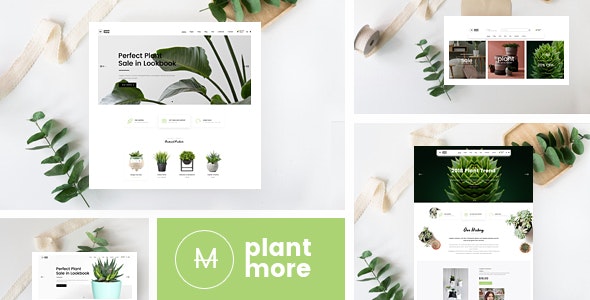 Plantmore v1.1.8 – WooCommerce WordPress的响应主题插图