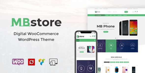 MBStore v2.1 – WordPress数字WooCommerce 主题插图