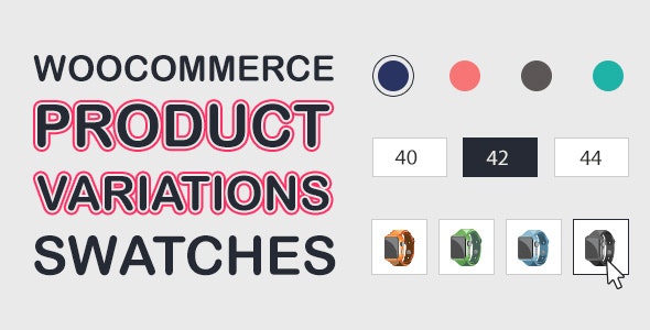 WooCommerce Product Variations Swatches v1.1.2 - WooCommerce 产品属性色板插件插图