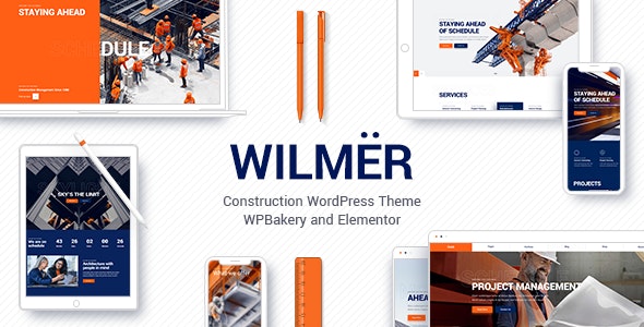 Wilmër v3.2.1 – Wordpress施工主题