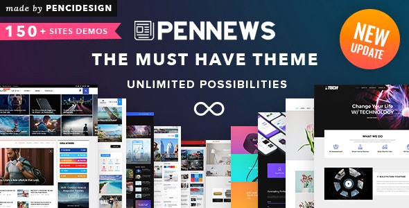 PenNews v6.6.8 - Wordpress新闻/杂志/商业主题插图