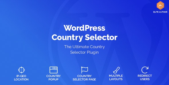 WordPress Country Selector v1.6.3–WordPress国家选择器弹出窗口插件插图