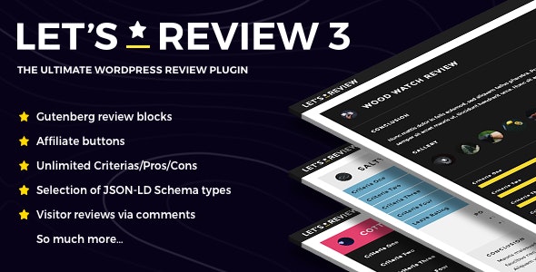 Let’s Review v3.4.3 – WordPress会员选项的插件插图