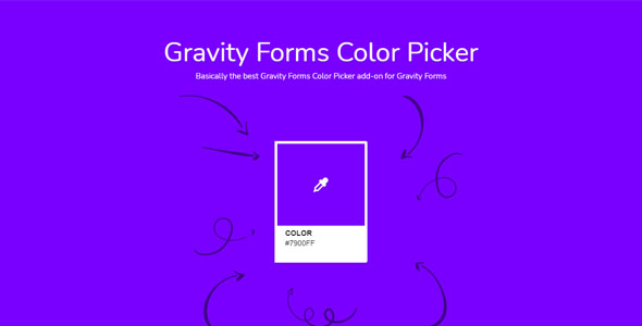 Gravity Forms Color Picker Add-On v1.2.2 – WordPress表单插件插图