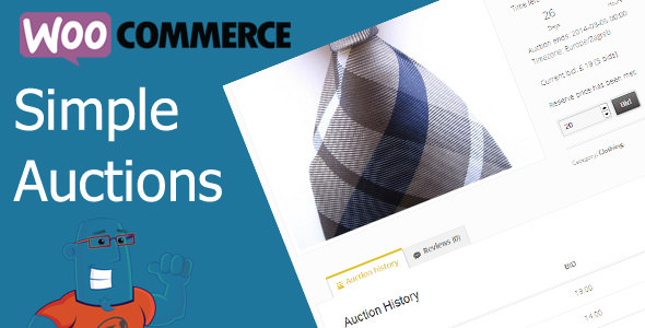 WooCommerce Simple Auctions v3.0.1（已汉化） - WooCommerce简单拍卖插件插图