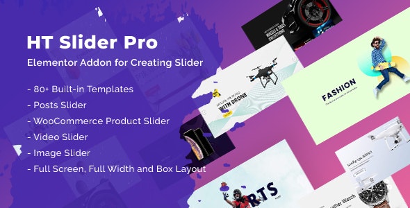 HT Slider Pro For Elementor v1.2.2插图