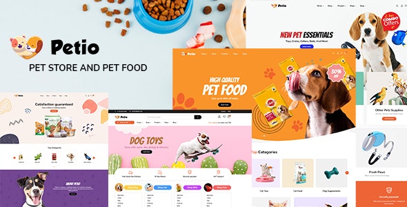 Petio v1.0.9 – WordPress宠物店WooCommerce 主题插图