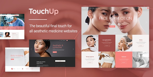 TouchUp v1.2 – WordPress整形美容主题插图