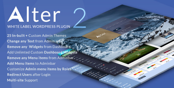 WpAlter v2.4.8 – WordPress管理仪表板插件插图