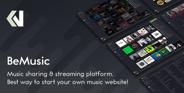 BeMusic v3.1.2（已汉化） – 音乐网站PHP源码插图