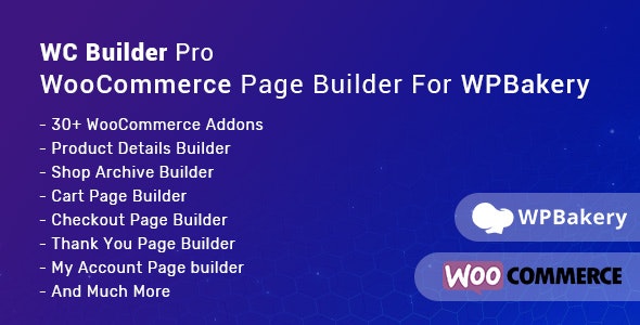 WC Builder Pro v2.0.2 – WPBakery的WooCommerce页面生成器插图