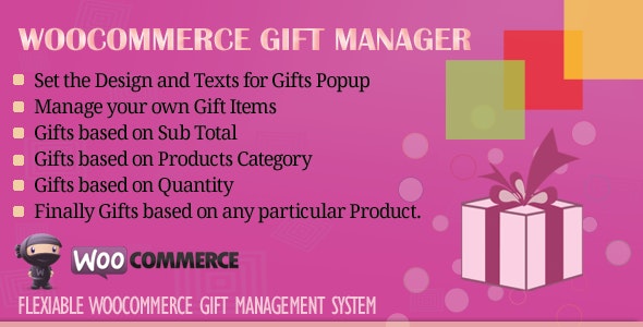 WooCommerce Gift Manager v3.0插图