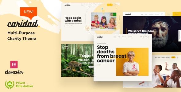 Caridad v8.6 破解版 – WordPress慈善主题