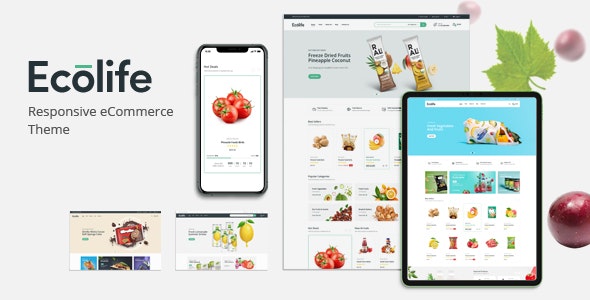 Ecolife v1.0.3 – WordPressOrganic WooCommerce 主题