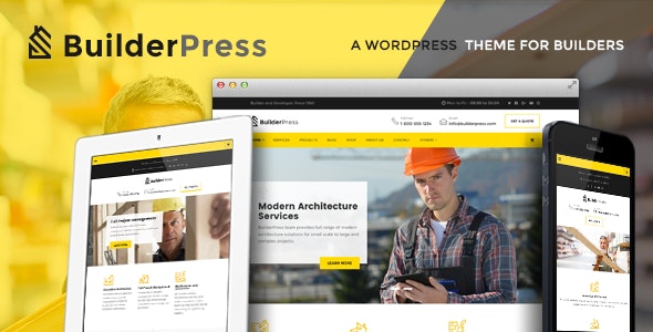 BuilderPress v1.2.4 – WordPress建筑主题插图