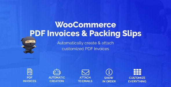 WooCommerce PDF Invoices v1.4.5 – Packing Slips v1.2.6插图